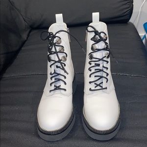 NEVER WORN Michael Kors Combat Boots